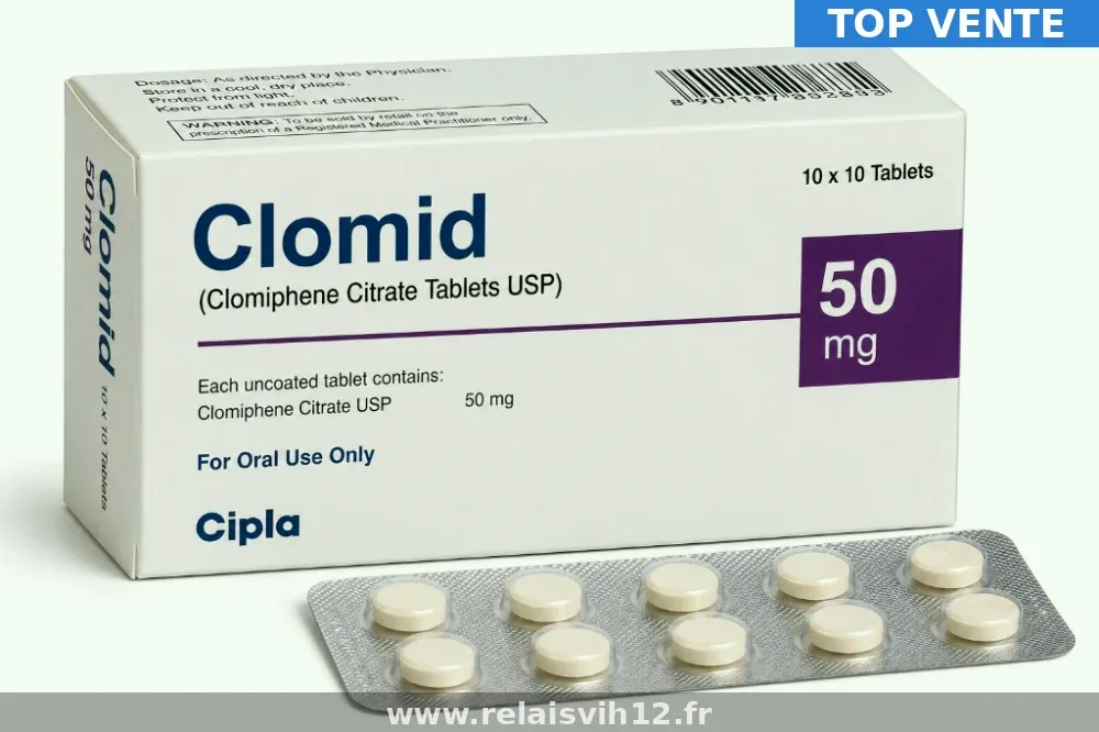 Clomid 100mg — ordonnance en ligne en France