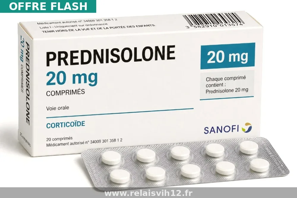 Achat Prednisolone 40mg générique livraison rapide en France - Pharmacie du Musée